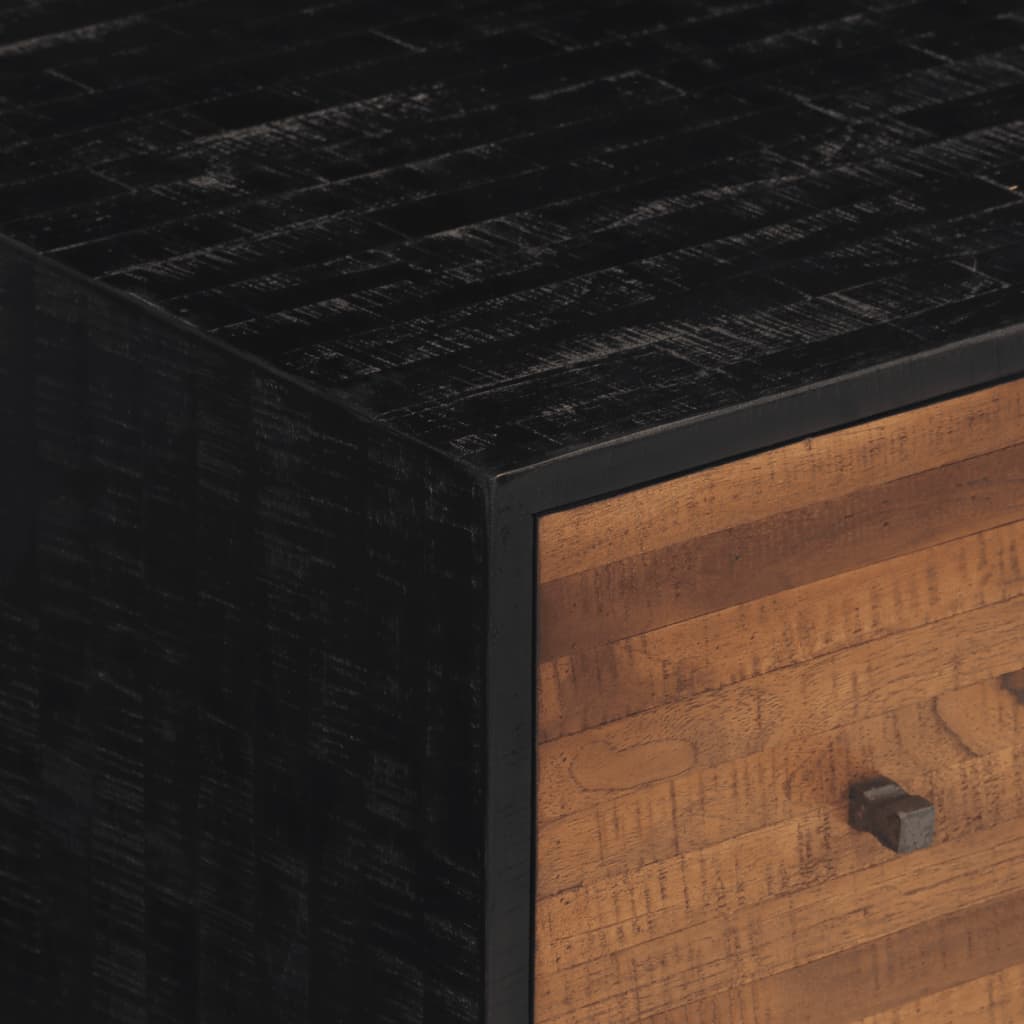 Table basse 90x50x41 cm teck de récupération massif - XIOS