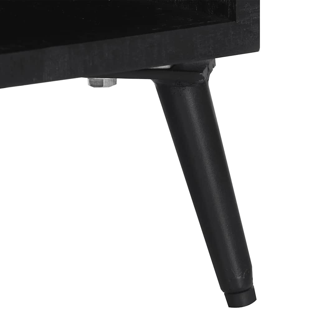 Table de chevet 40x30x50 cm bois massif de teck - XIOS