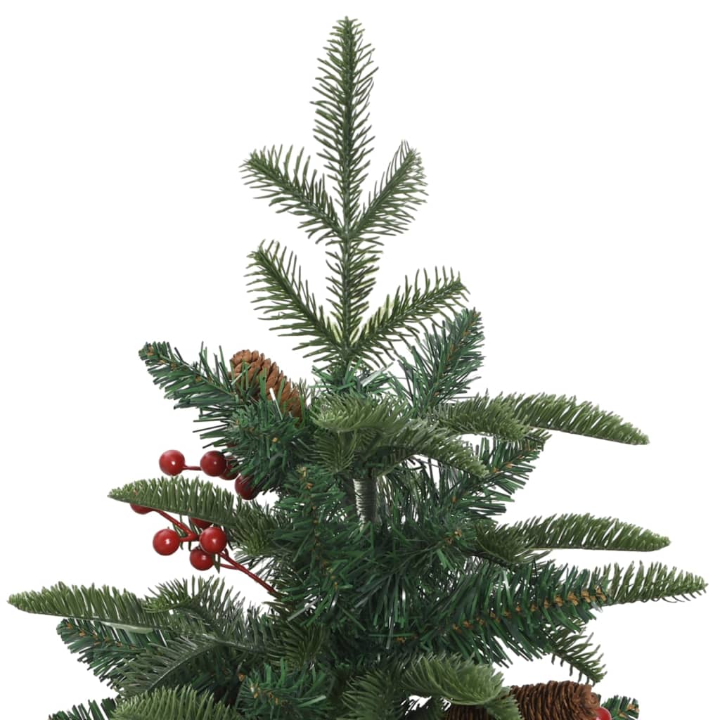 Sapin de Noël artificiel avec pommes de pin et baies 150 cm - XIOS