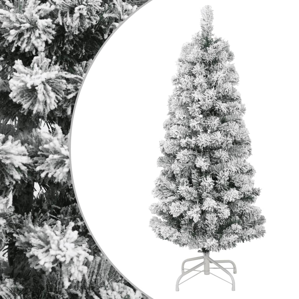 Sapin de Noël artificiel à charnières avec neige floquée 120 cm - XIOS