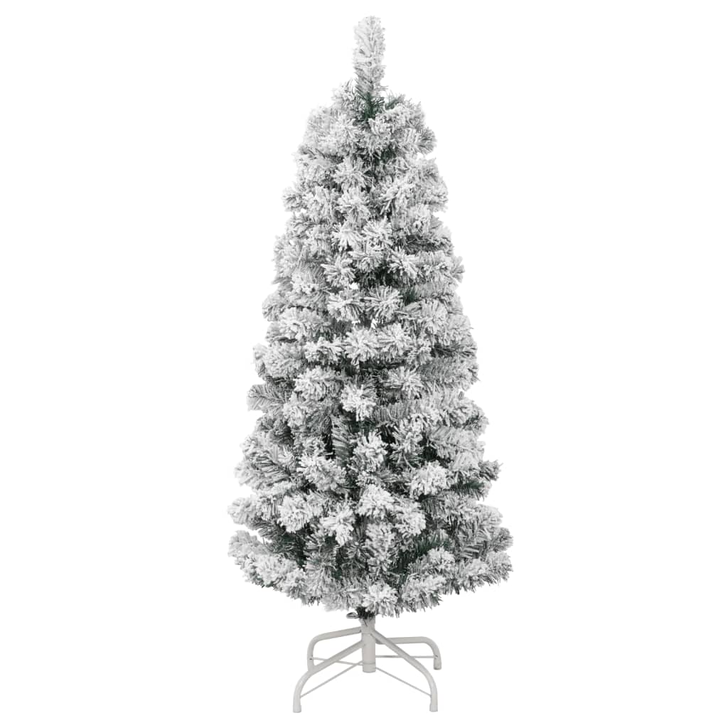 Sapin de Noël artificiel à charnières avec neige floquée 120 cm - XIOS