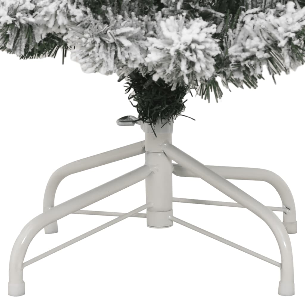 Sapin de Noël artificiel à charnières avec neige floquée 120 cm - XIOS