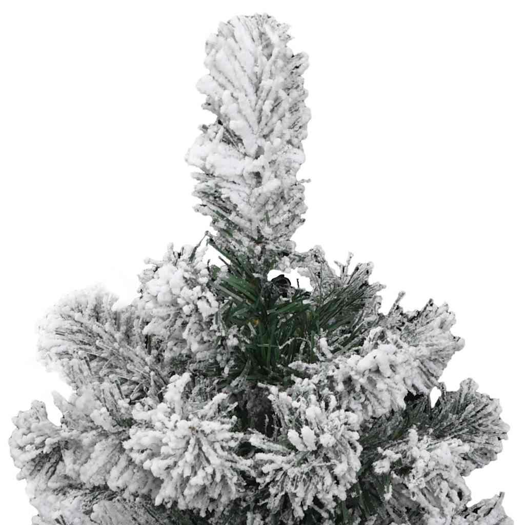 Sapin de Noël artificiel à charnières avec neige floquée 150 cm - XIOS