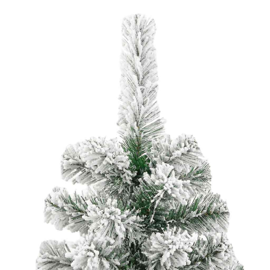 Sapin de Noël artificiel à charnières avec neige floquée 180 cm - XIOS