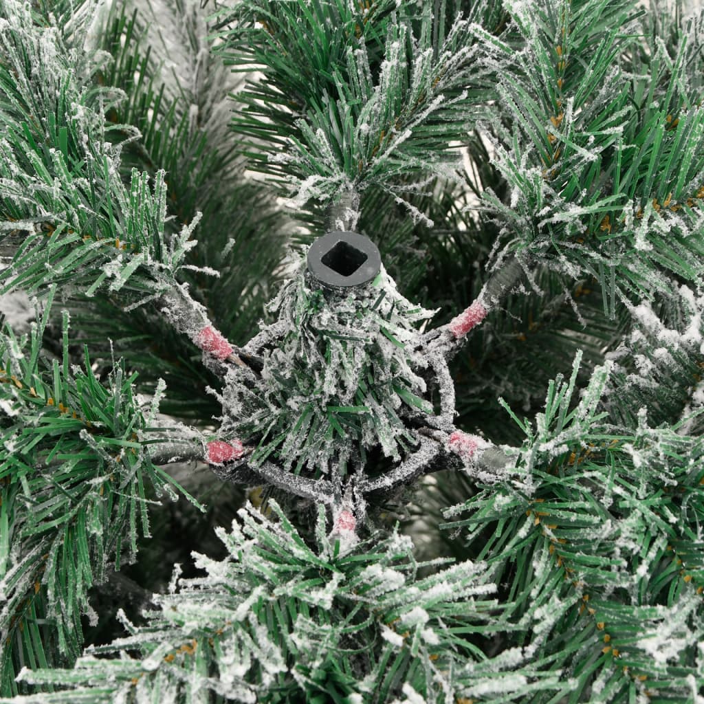 Sapin de Noël artificiel à charnières avec neige floquée 180 cm - XIOS