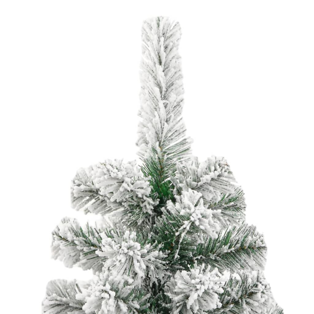 Sapin de Noël artificiel à charnières avec neige floquée 210 cm - XIOS
