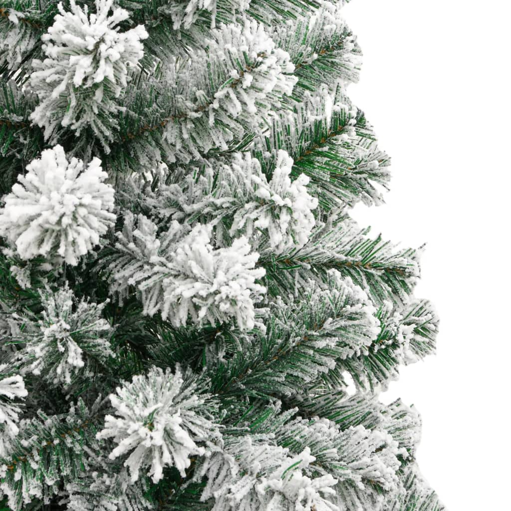 Sapin de Noël artificiel à charnières avec neige floquée 210 cm - XIOS