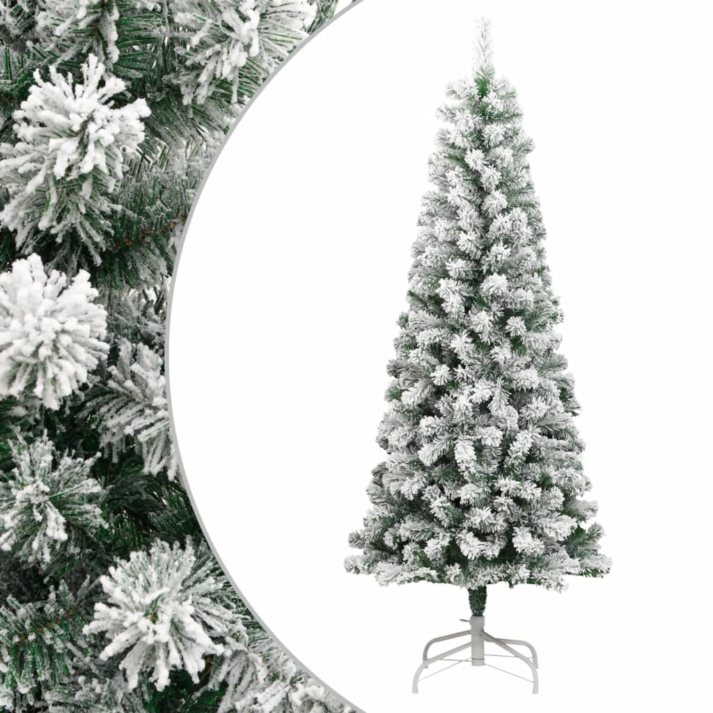 Sapin de Noël artificiel à charnières avec neige floquée 240 cm - XIOS