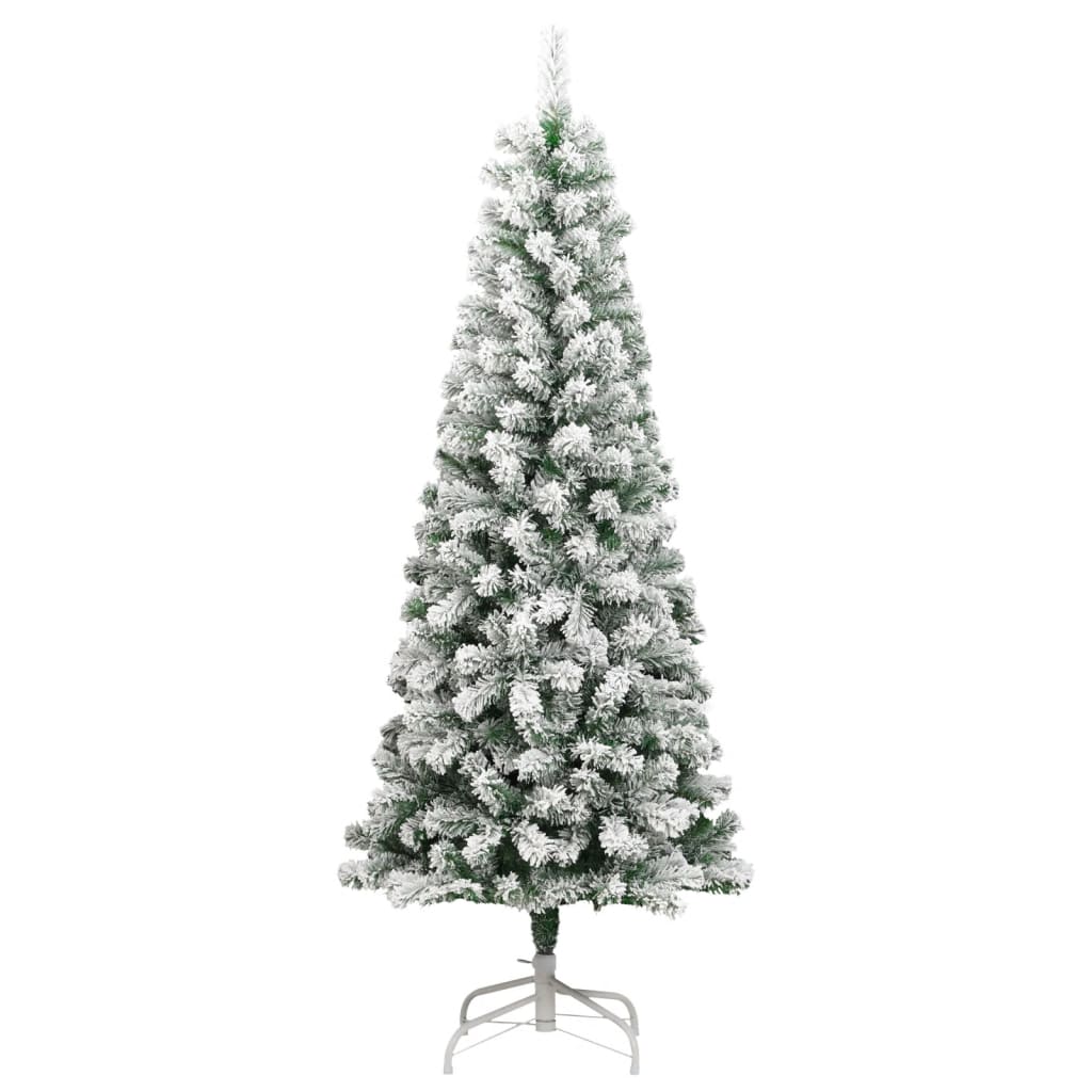 Sapin de Noël artificiel à charnières avec neige floquée 240 cm - XIOS