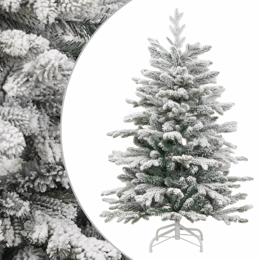 Sapin de Noël artificiel à charnières avec neige floquée 120 cm - XIOS