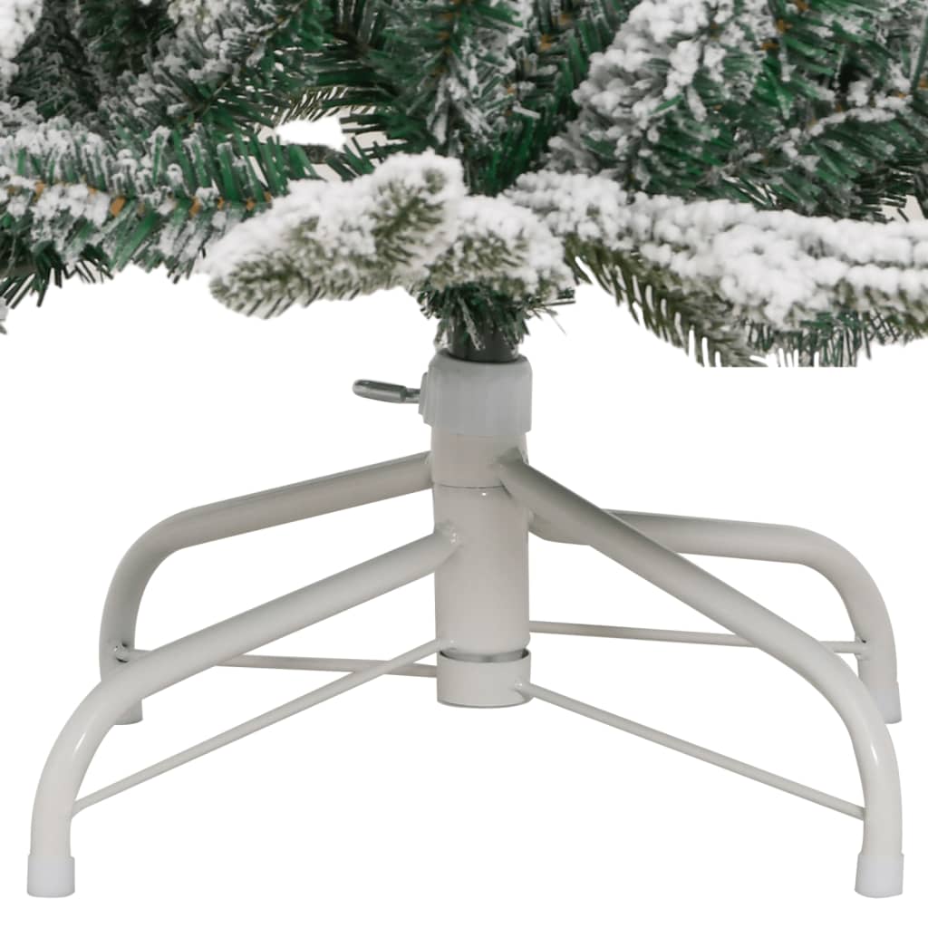 Sapin de Noël artificiel à charnières avec neige floquée 120 cm - XIOS