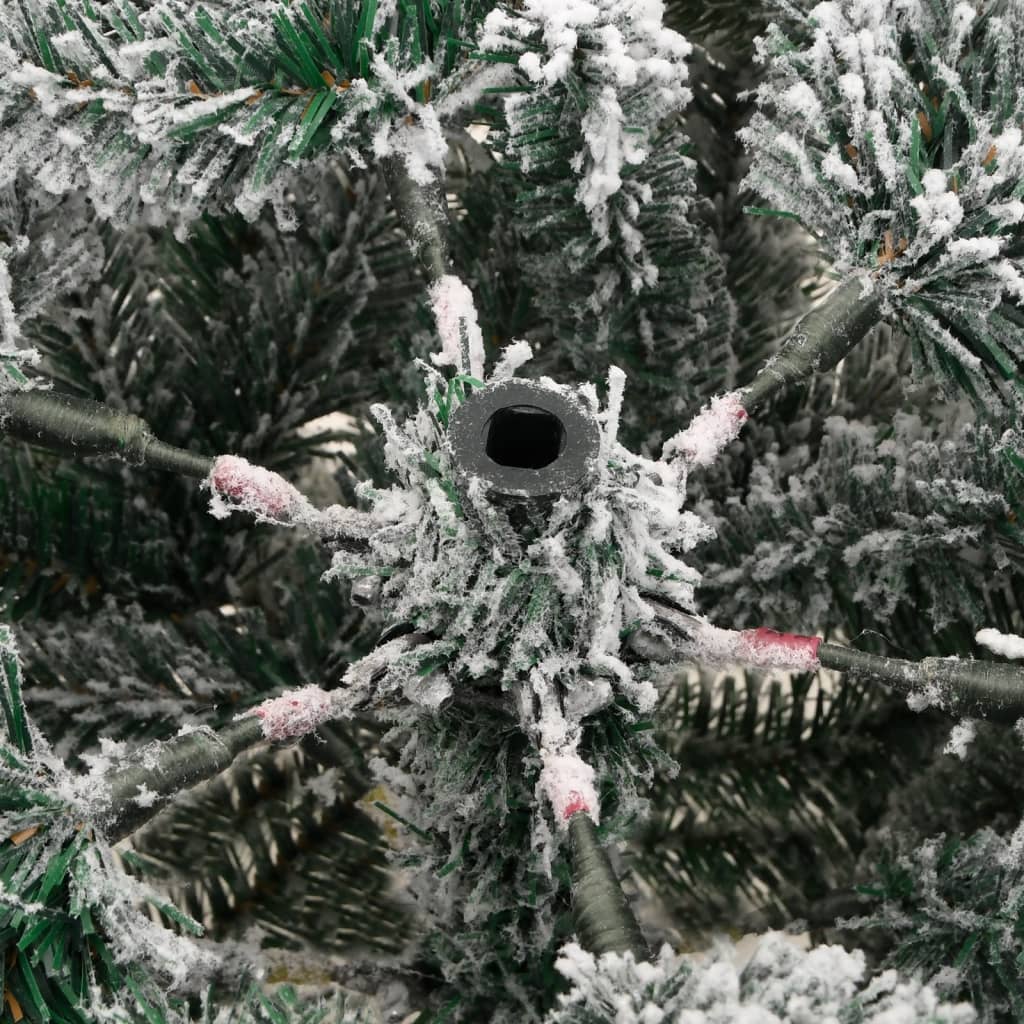 Sapin de Noël artificiel à charnières avec neige floquée 120 cm - XIOS