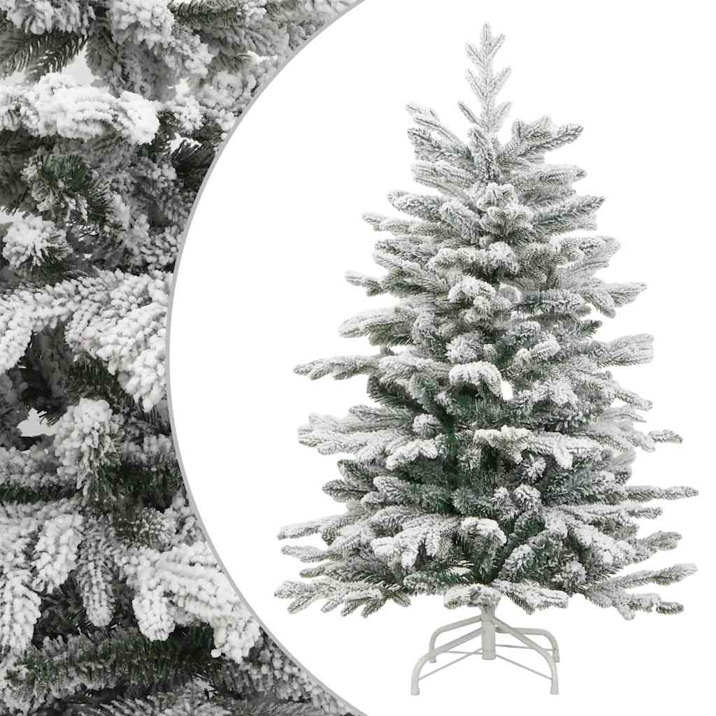 Sapin de Noël artificiel à charnières avec neige floquée 210 cm - XIOS