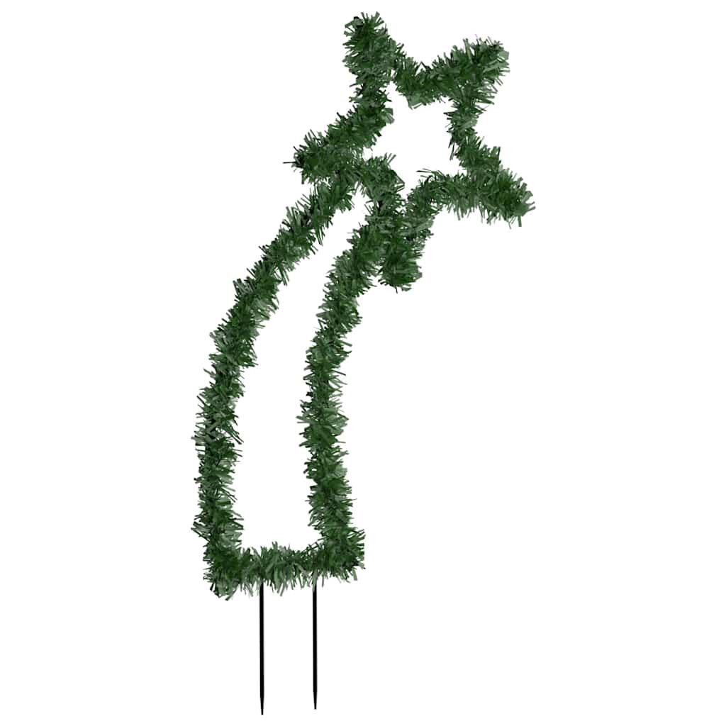 Décoration lumineuse météore de Noël avec piquets 80 LED 62 cm - XIOS