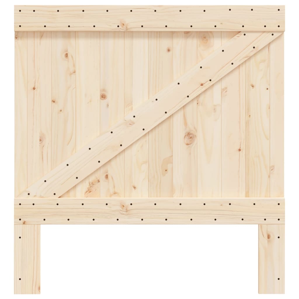 Tête de lit 100x104 cm bois massif de pin - XIOS