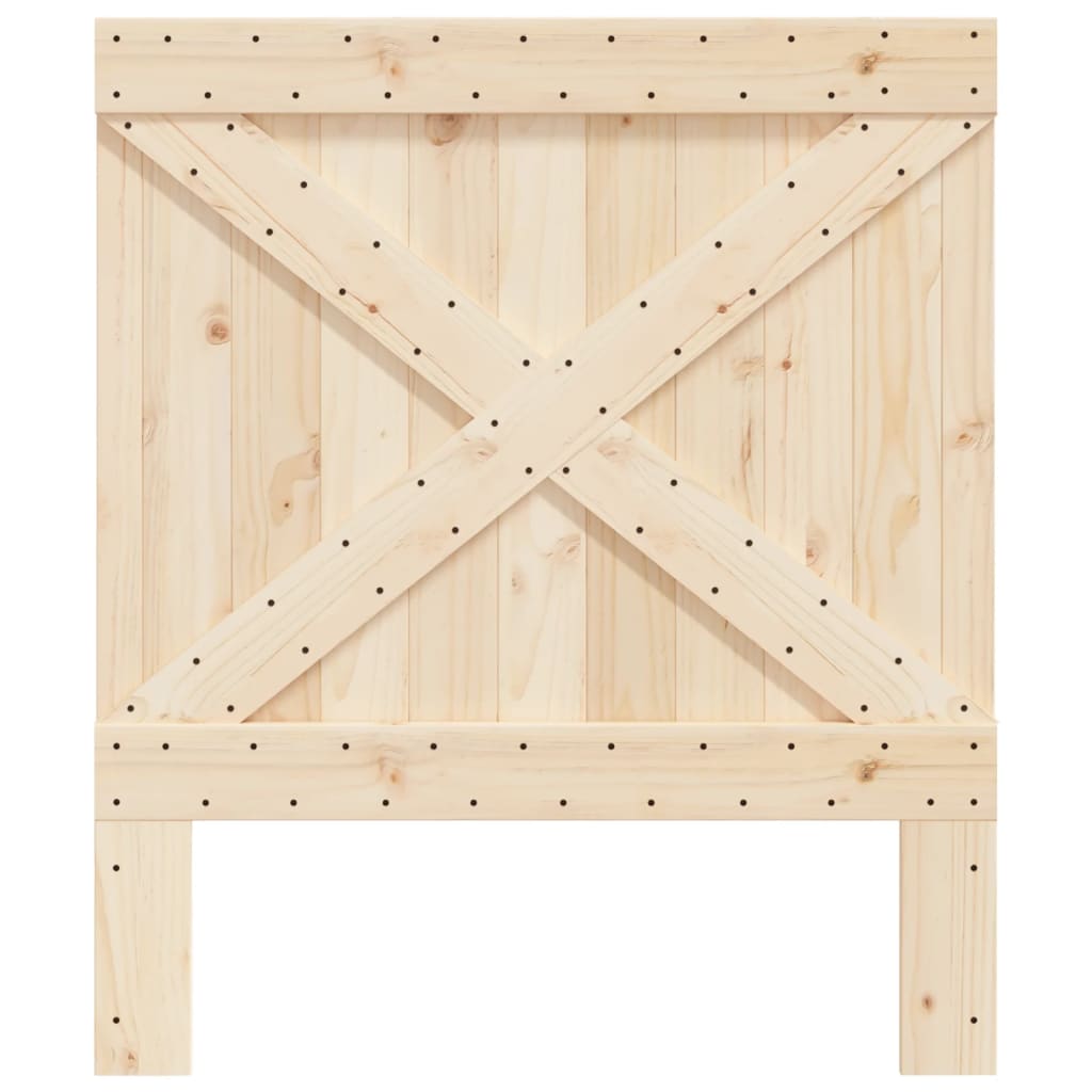 Tête de lit 90x104 cm bois massif de pin - XIOS