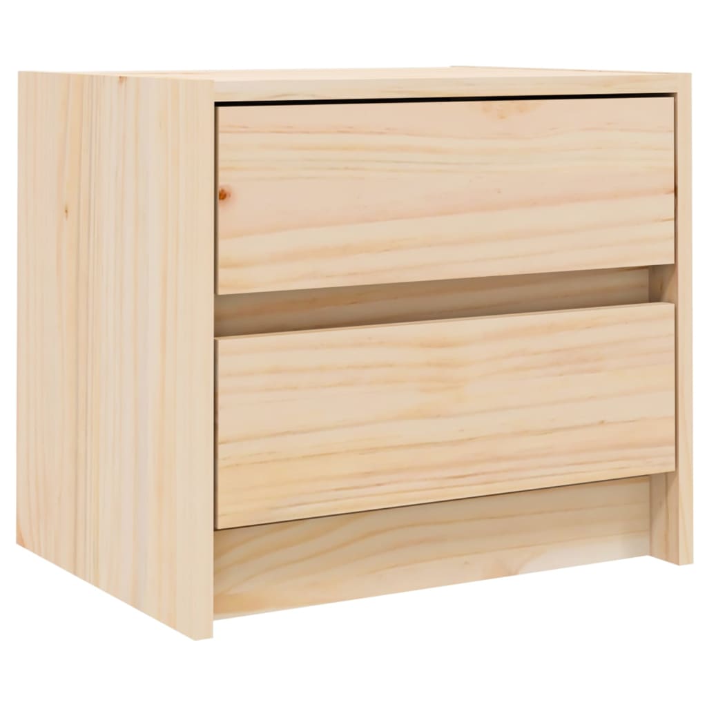 Table de chevet 40x31x35,5 cm bois de pin massif - XIOS