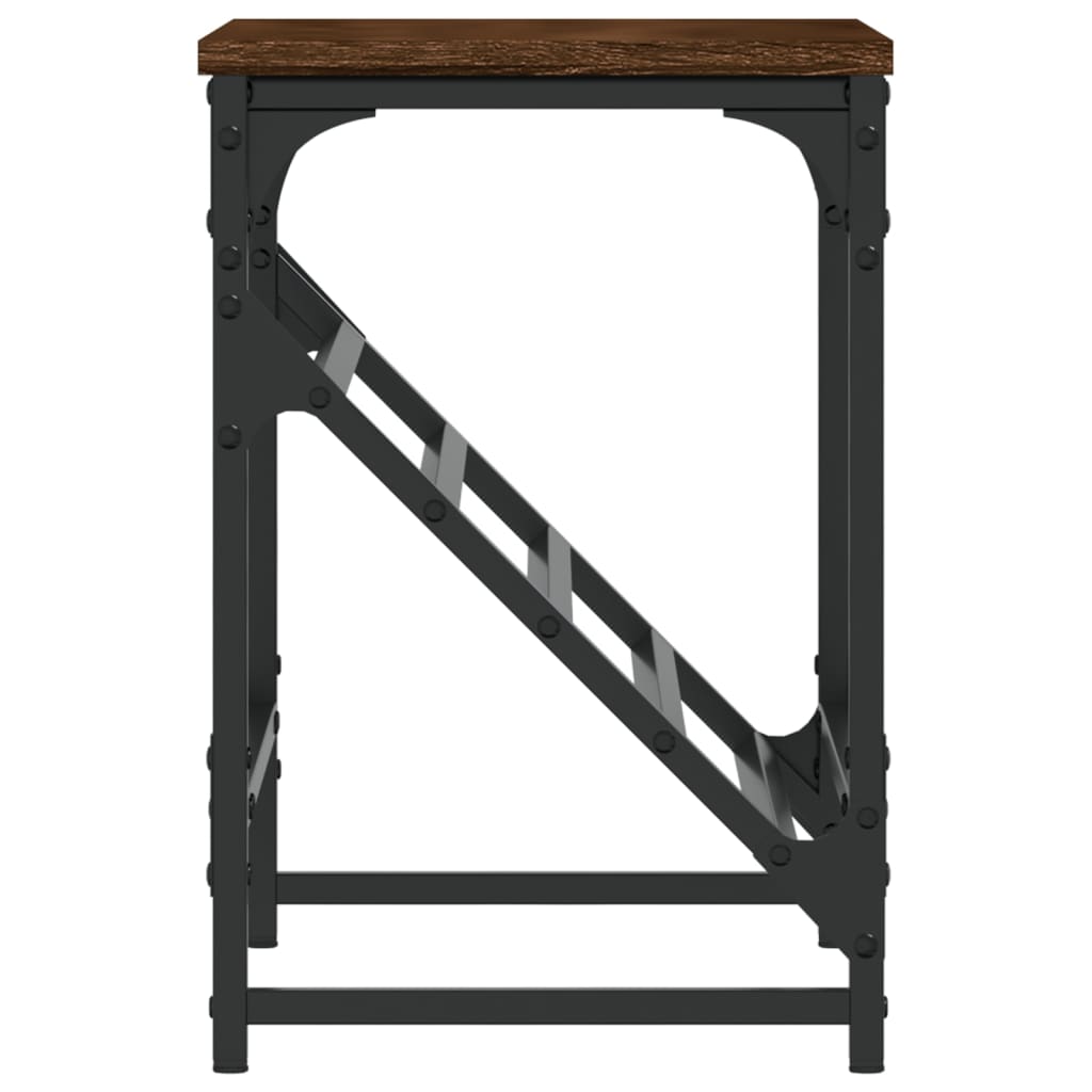 Étagère à chaussures chêne marron 60x30x45 cm bois d'ingénierie - XIOS