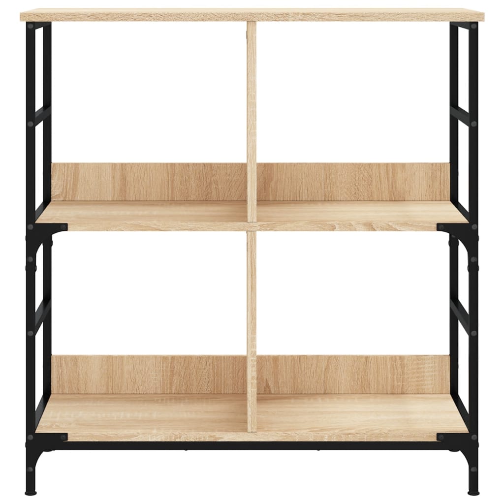 Bibliothèque chêne sonoma 78,5x33x82 cm bois d'ingénierie - XIOS