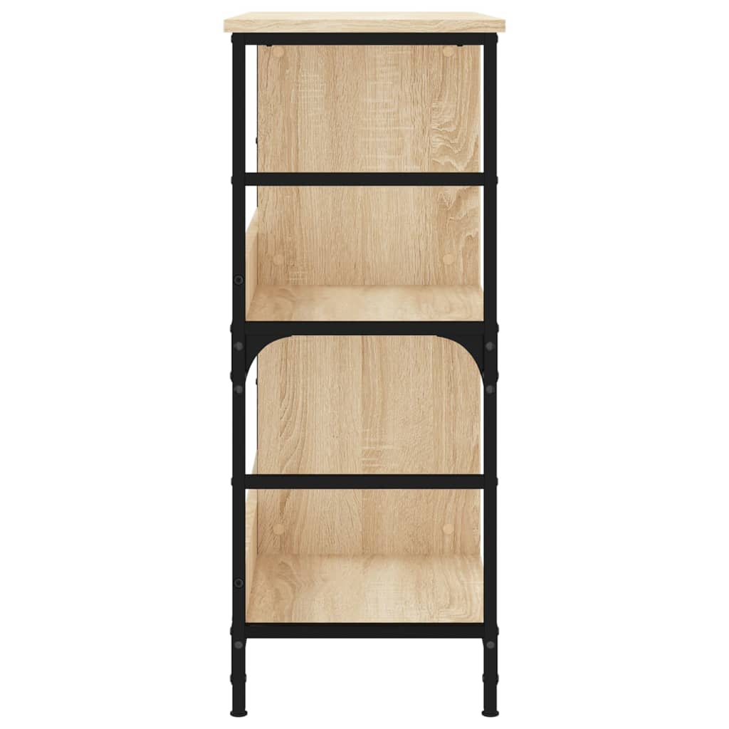 Bibliothèque chêne sonoma 78,5x33x82 cm bois d'ingénierie - XIOS