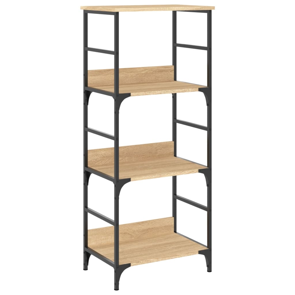 Bibliothèque chêne sonoma 50x33x117,5 cm bois d'ingénierie - XIOS
