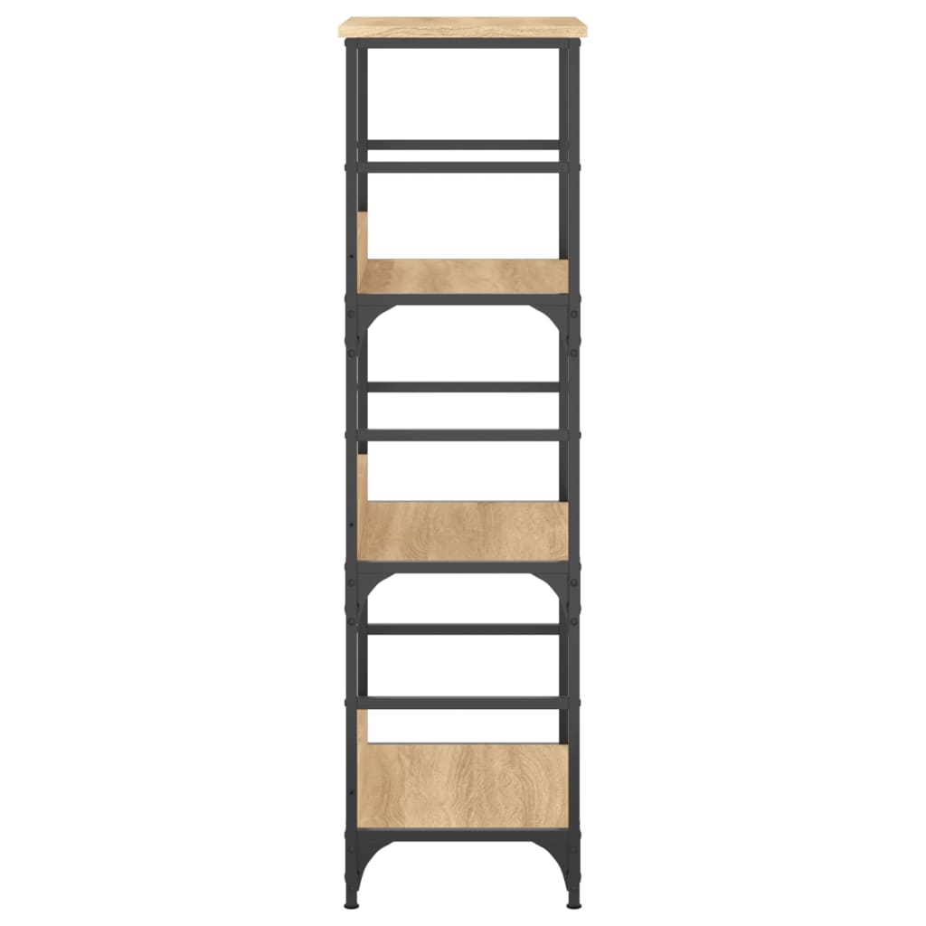 Bibliothèque chêne sonoma 50x33x117,5 cm bois d'ingénierie - XIOS