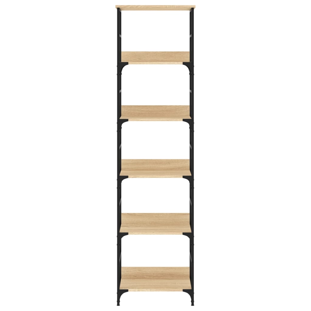 Bibliothèque chêne sonoma 50x33x188,5 cm bois d'ingénierie - XIOS