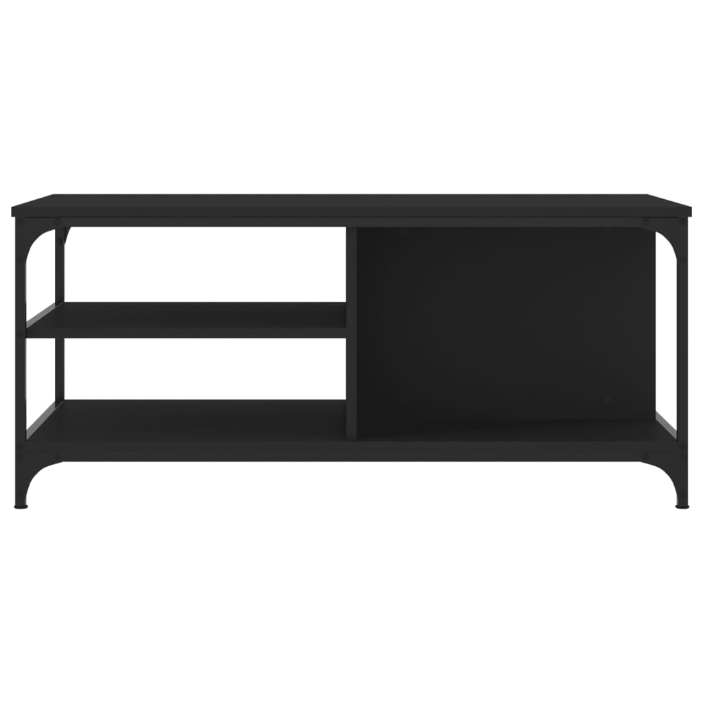 Table basse Noir 100x50x45 cm Bois d'ingénierie - XIOS