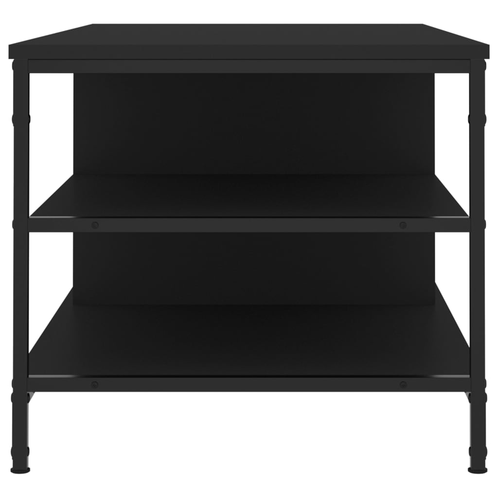 Table basse Noir 100x50x45 cm Bois d'ingénierie - XIOS