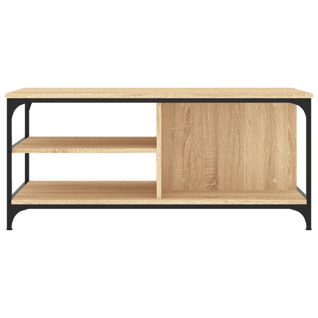 Table basse Chêne sonoma 100x50x45 cm Bois d'ingénierie - XIOS