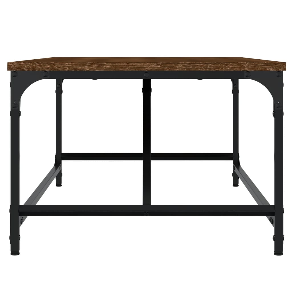 Table basse Chêne marron 100x50x35 cm Bois d'ingénierie - XIOS