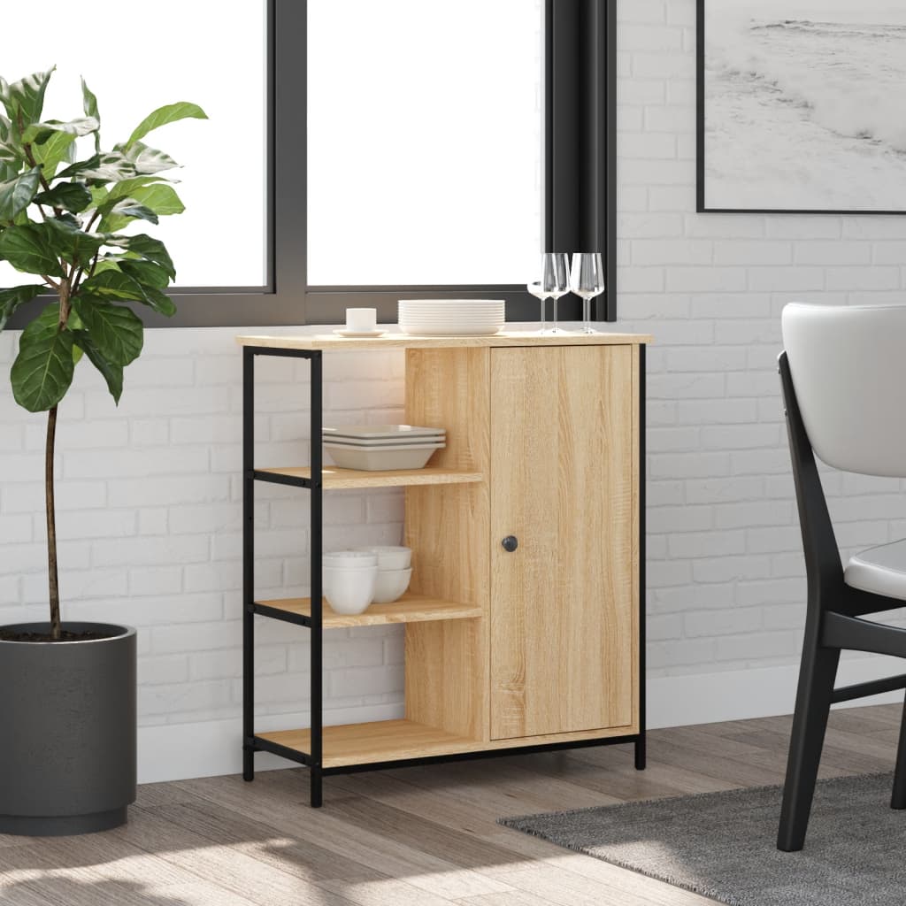 Buffet Chêne Sonoma 70x30x80 cm Bois d'ingénierie - XIOS