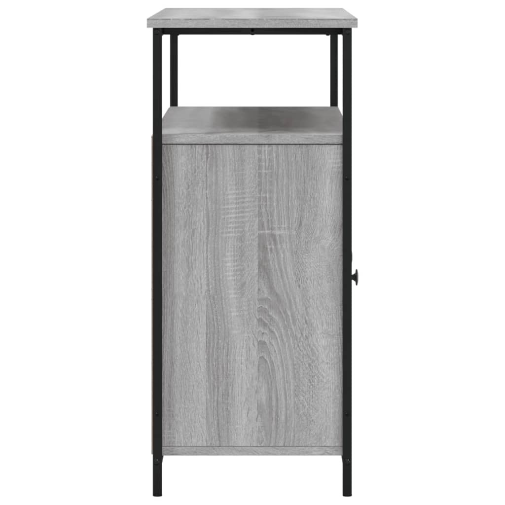 Buffet sonoma gris 100x35x80 cm bois d'ingénierie - XIOS