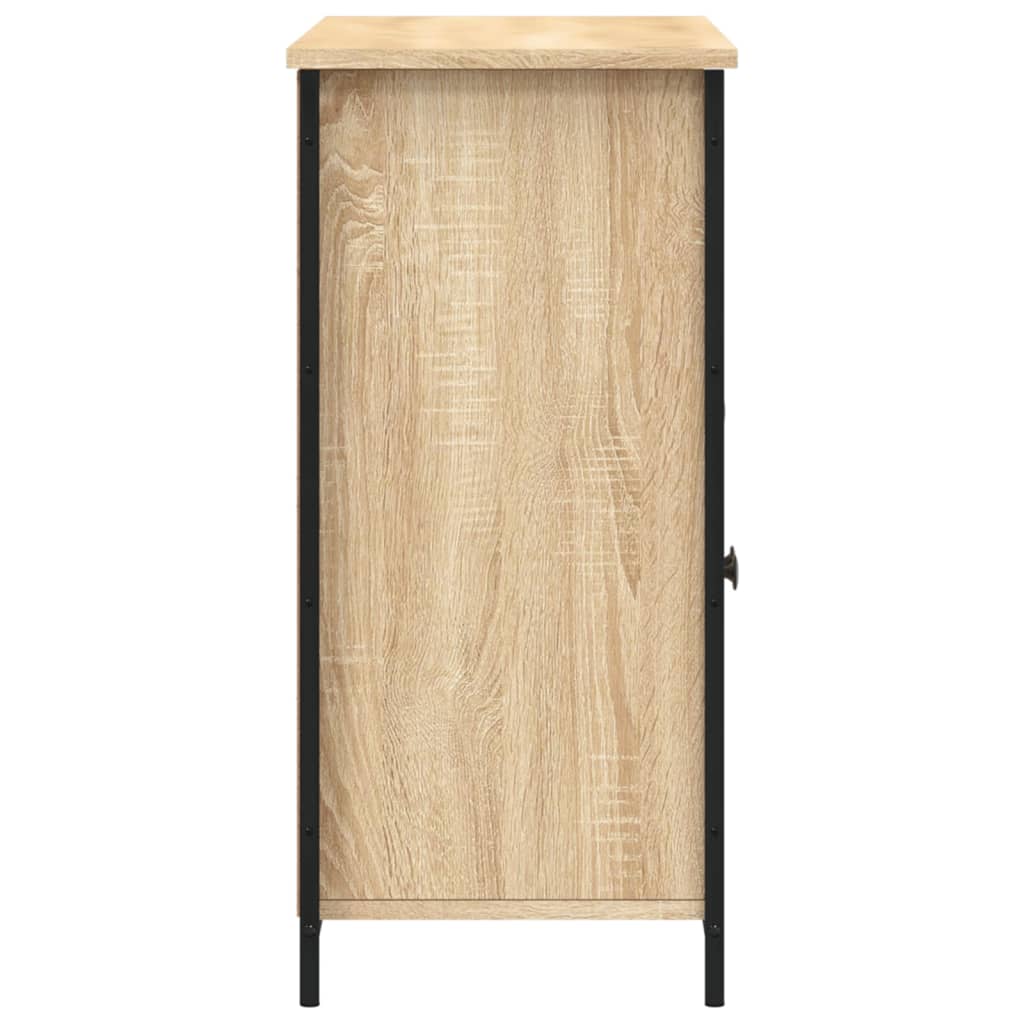 Buffet chêne sonoma 100x35x75 cm bois d'ingénierie - XIOS