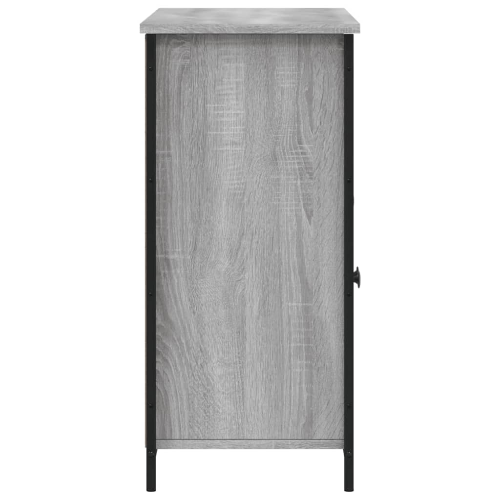 Buffet sonoma gris 100x35x75 cm bois d'ingénierie - XIOS