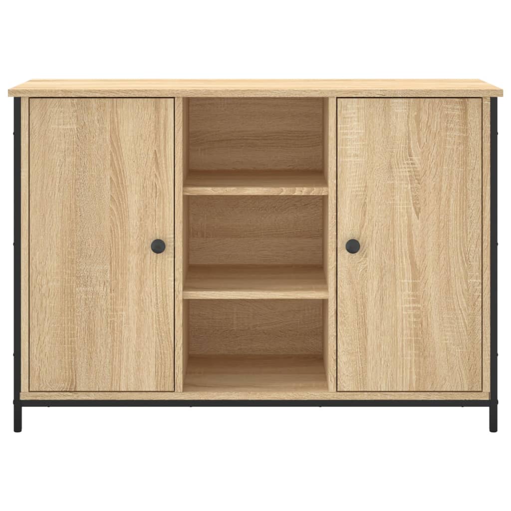 Buffet chêne sonoma 100x35x70 cm bois d'ingénierie - XIOS