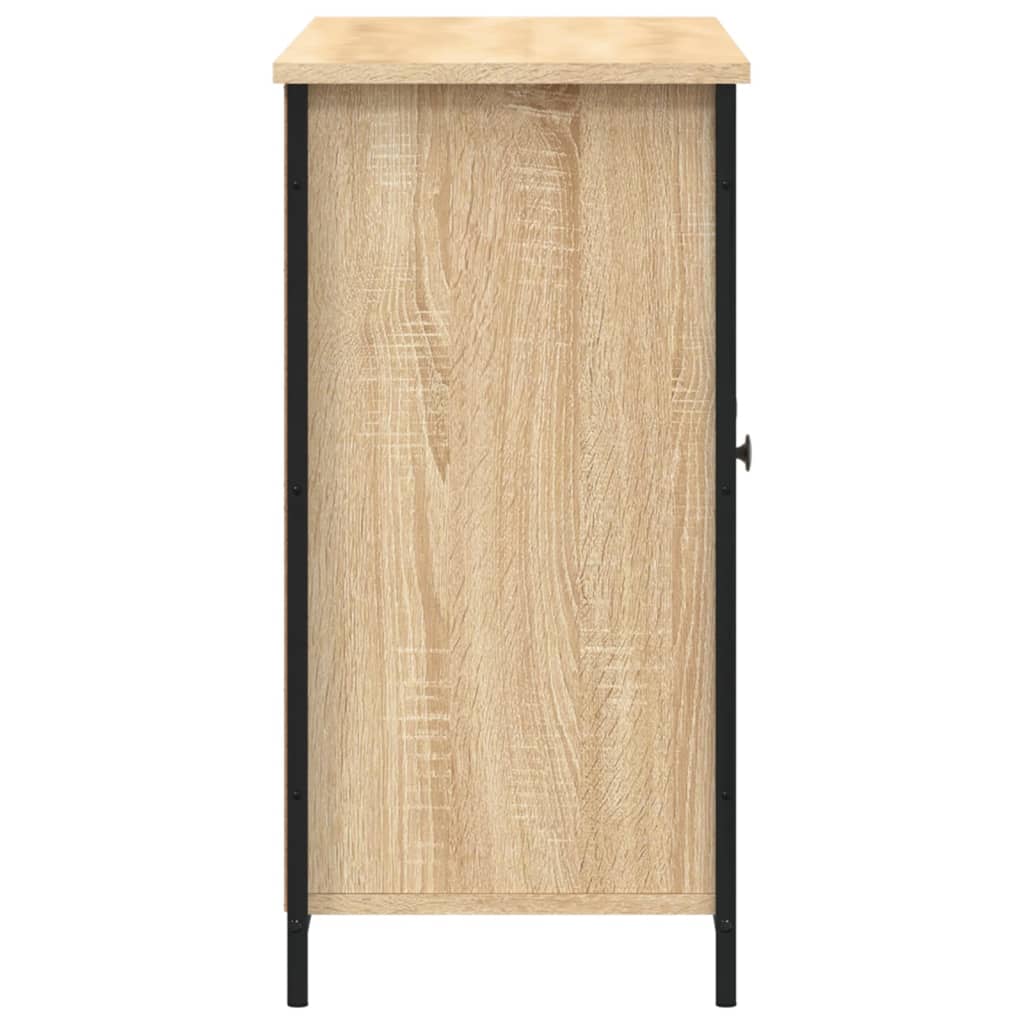 Buffet chêne sonoma 100x35x70 cm bois d'ingénierie - XIOS