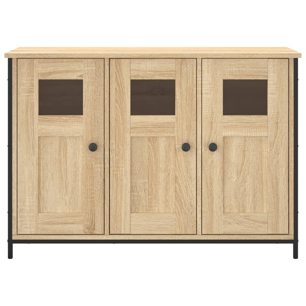 Buffet chêne sonoma 100x35x70 cm bois d'ingénierie - XIOS