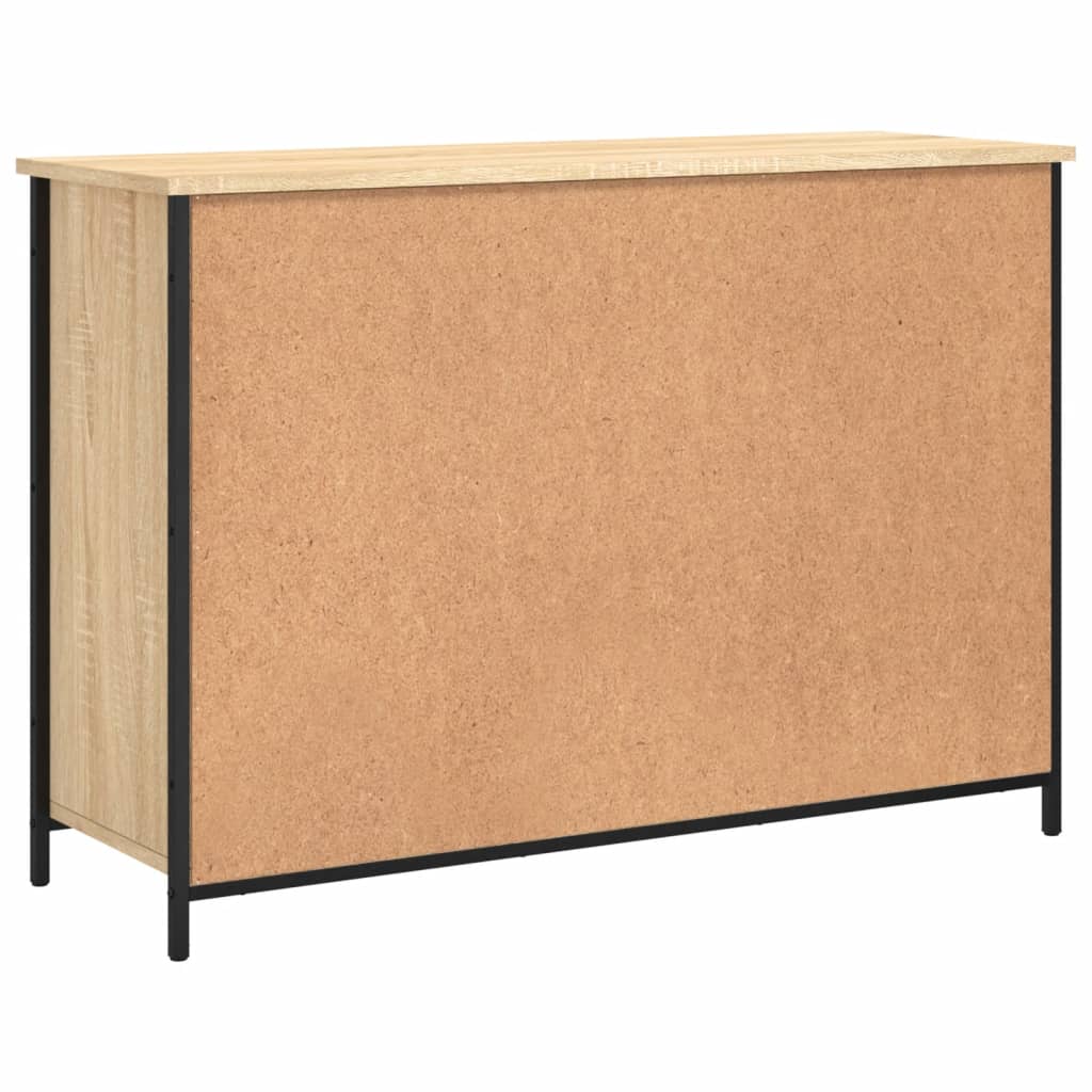 Buffet chêne sonoma 100x35x70 cm bois d'ingénierie - XIOS