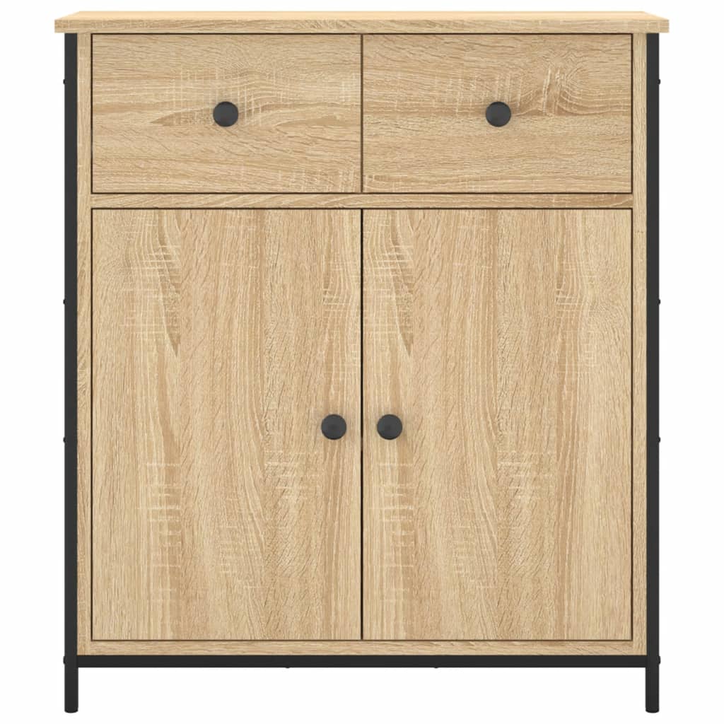 Buffet chêne sonoma 70x30x80 cm bois d'ingénierie - XIOS