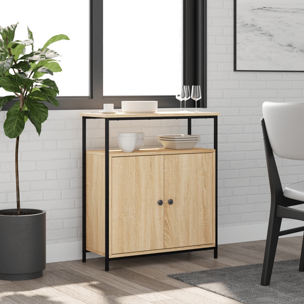 Buffet Chêne Sonoma 70x30x80 cm Bois d'ingénierie - XIOS