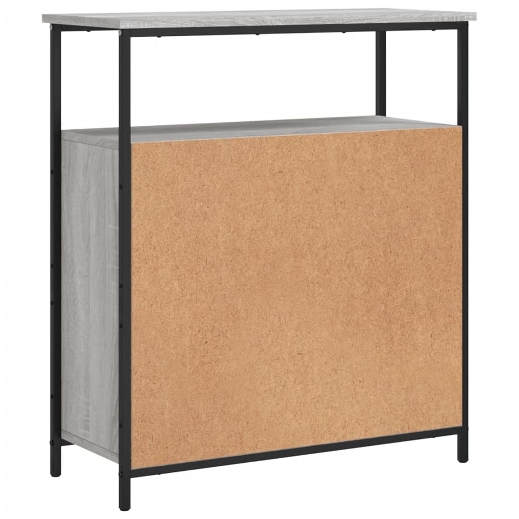 Buffet sonoma gris 70x30x80 cm bois d'ingénierie - XIOS