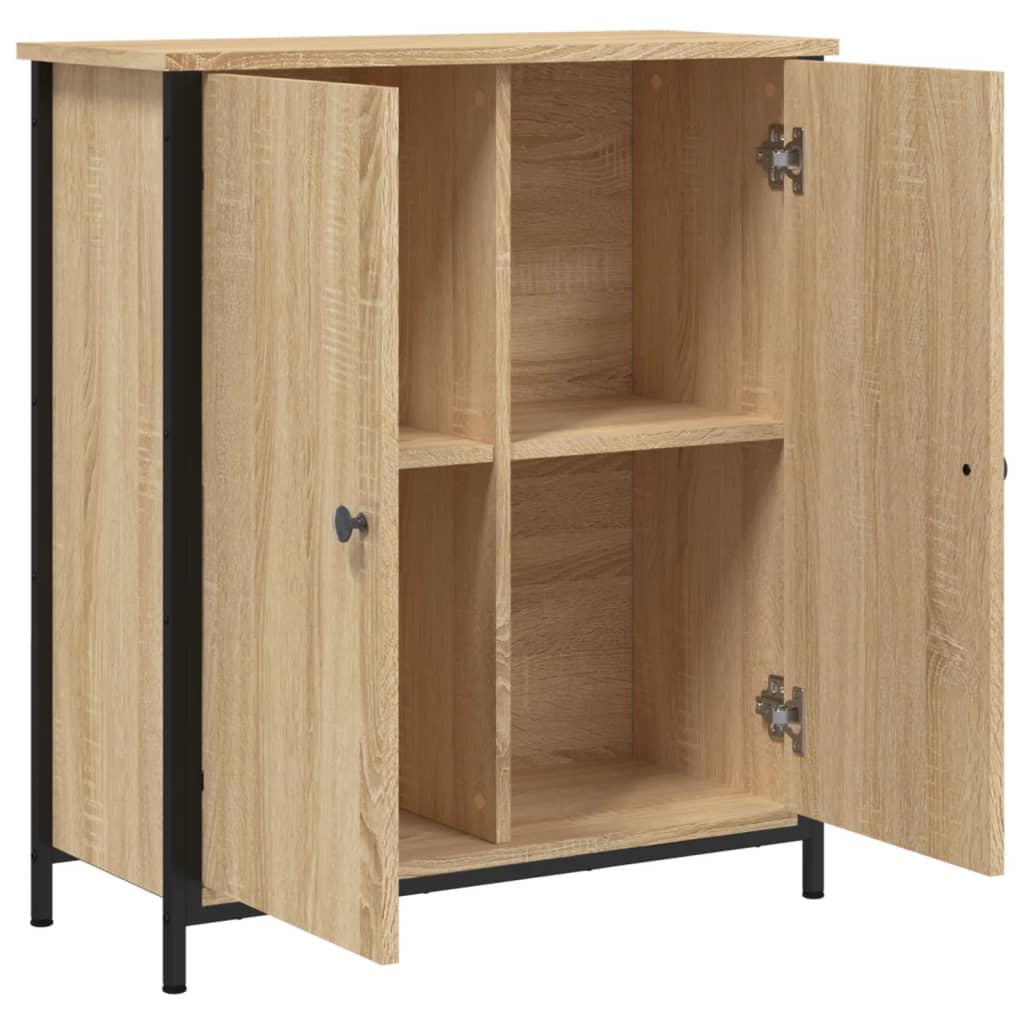 Buffet chêne sonoma 70x30x80 cm bois d'ingénierie - XIOS