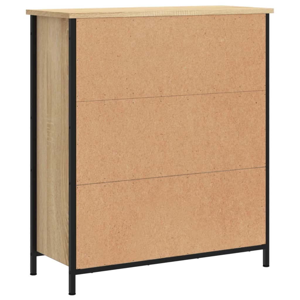 Buffet chêne sonoma 70x30x80 cm bois d'ingénierie - XIOS
