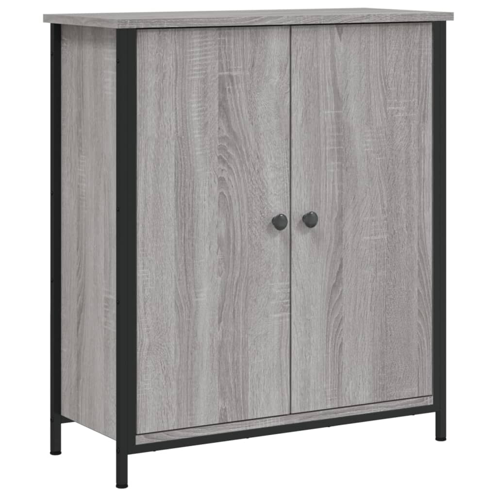 Buffet sonoma gris 70x30x80 cm bois d'ingénierie - XIOS