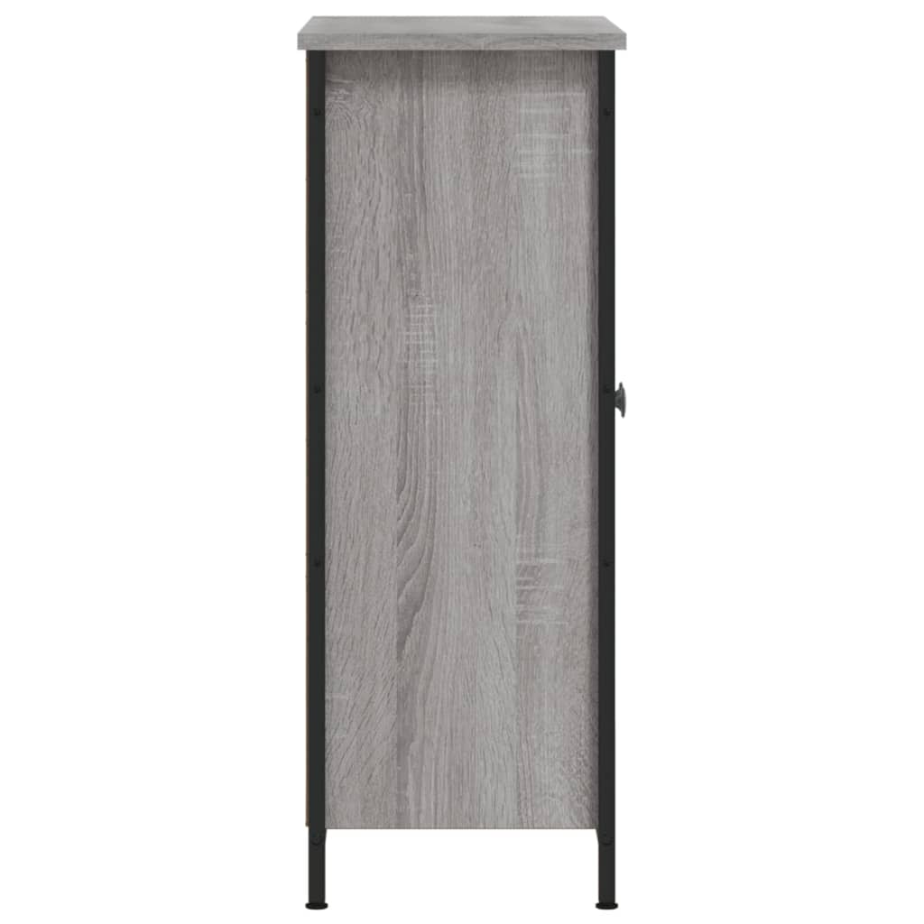 Buffet sonoma gris 70x30x80 cm bois d'ingénierie - XIOS