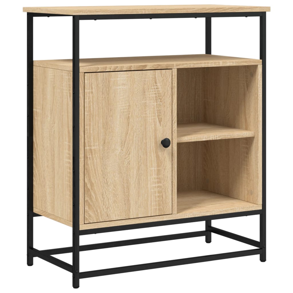 Buffet chêne sonoma 69x35x80 cm bois d'ingénierie - XIOS