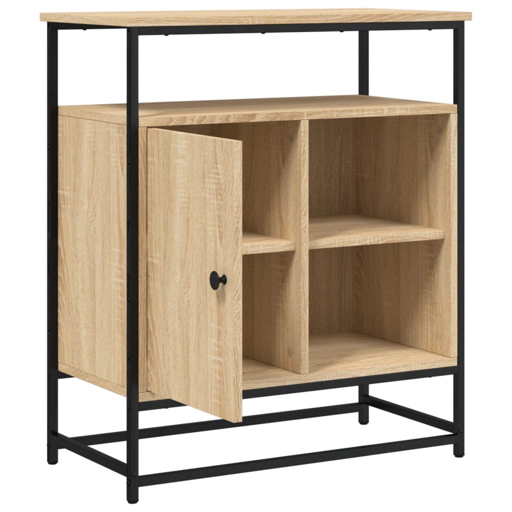 Buffet chêne sonoma 69x35x80 cm bois d'ingénierie - XIOS