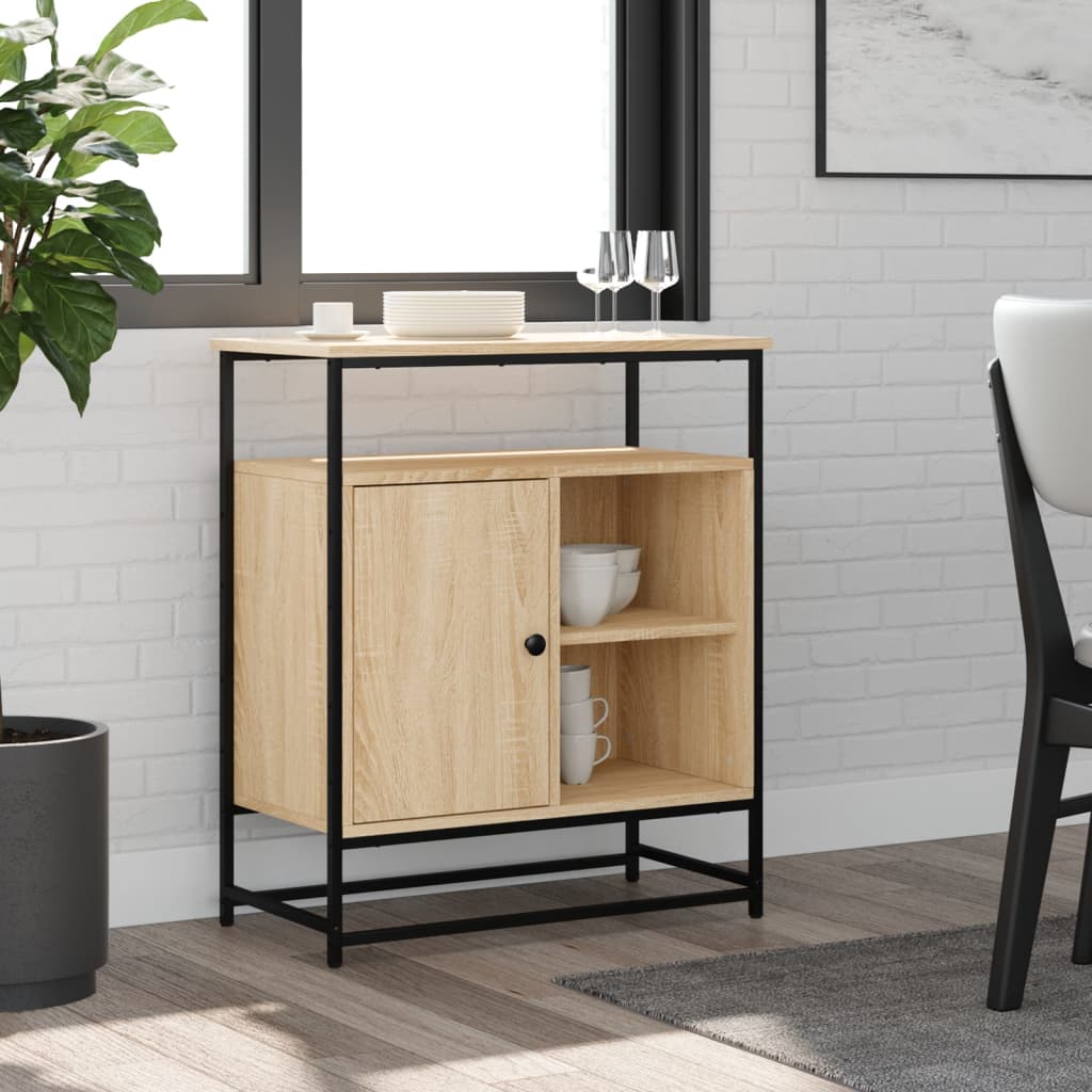 Buffet Chêne Sonoma 69x35x80 cm Bois d'ingénierie - XIOS