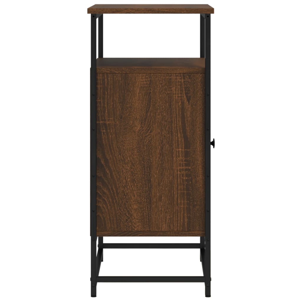 Buffet chêne marron 69x35x80 cm bois d'ingénierie - XIOS